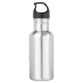 Introvertierte Liebe Edelstahlflasche (Rückseite)