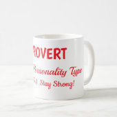 Introvertierte Liebe Kaffeetasse (VorderseiteRechts)