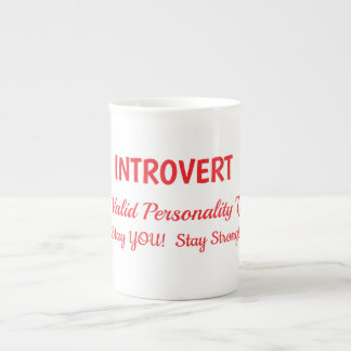 Introvertierte Liebe Porzellantasse