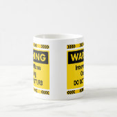 Introvertierte Mama Aufladung Lustiger Kaffeebeche Kaffeetasse (Mittel)