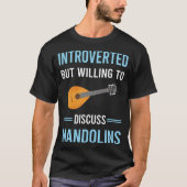 Introvertierte Mandolin T-Shirt (Vorderseite)
