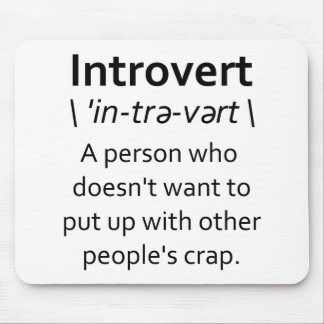Introvertierte Mousepad