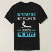 Introvertierte Pilates T-Shirt (Design vorne)