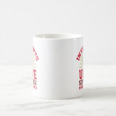 Introvertierte Postkarte vereint Kaffeetasse (Mittel)