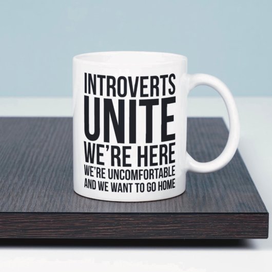 Introvertierte Tasse vereint