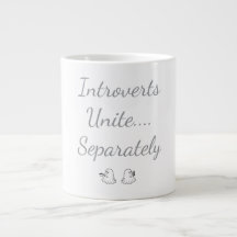 Introvertierte vereinen sich getrennt Geister