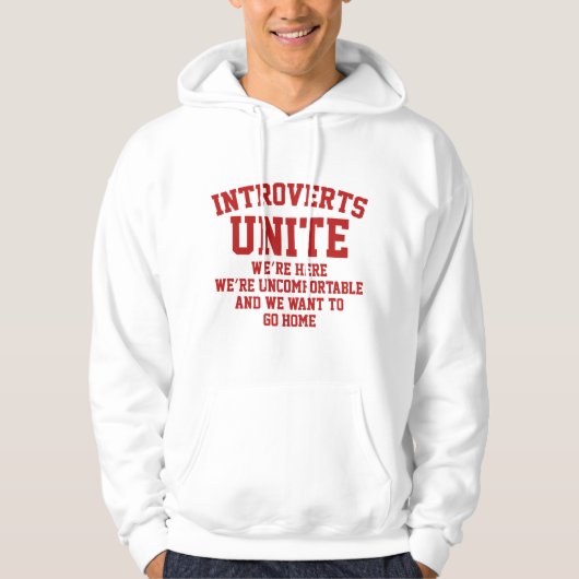 Introvertierte Vereinigung Hoodie (Vorderseite)