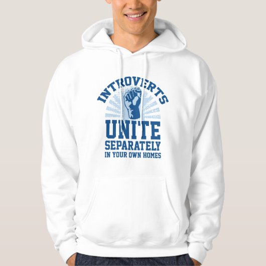 Introvertierte Vereinigung Hoodie (Vorderseite)