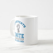 Introvertierte Vereinigung Kaffeetasse (Vorderseite Links)