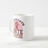 Introvertierte Vereinigung Kaffeetasse (Vorderseite Links)