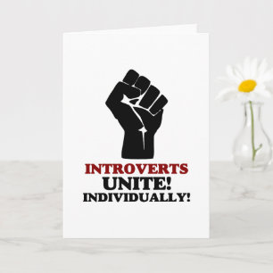 Introvertierte Vereinigung Karte