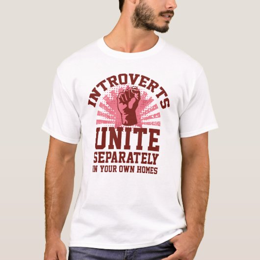 Introvertierte Vereinigung T-Shirt (Vorderseite)