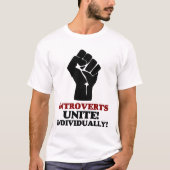 Introvertierte Vereinigung T-Shirt (Vorderseite)