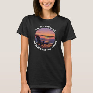 Introvertierter Ehepartner "Ich mag meine Balkon"- T-Shirt