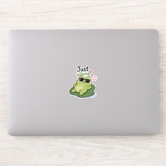 Introvertierter Frosch-Meme-Aufkleber – Einfach nu Aufkleber (Computer)