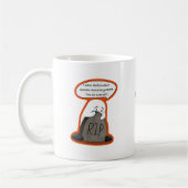 Introvertierter Geist hat Angst vor Halloween Lust Kaffeetasse (Links)