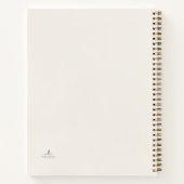 Introvertierter Geschenk Minimalist Line Art Still Notizblock (Rückseite)
