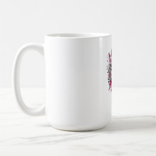 Introvertiertes Antisoziales Mental Würziges Skele Kaffeetasse (Links)