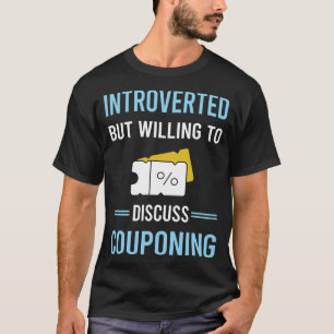 Introvertiertes Couponing Gutschein Coupons Coupon T-Shirt