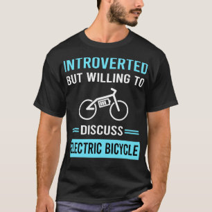 Introvertiertes Elektrofahrrad E-Bike Ebike T-Shirt