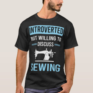 Introvertiertes Nähen T-Shirt