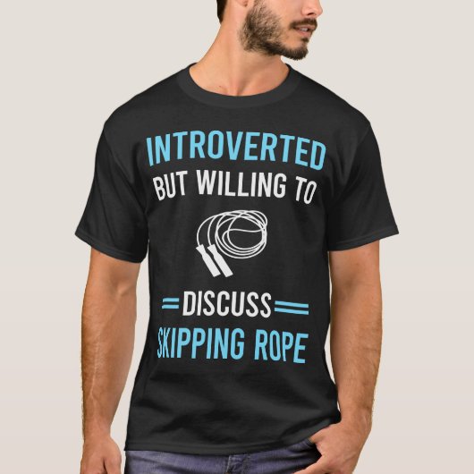 Introvertiertes Springseil T-Shirt (Vorderseite)