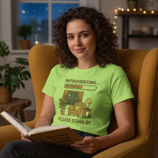 Introverting Please Stand By Funny Cozy T-Shirt