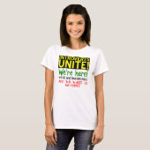 Introverts Unite Funny T - Shirt (Vorne ganz)