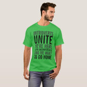 Introverts Unite Shirt (Vorne ganz)