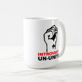 Introverts UNO-Vereinigen lustige Tasse (VorderseiteRechts)