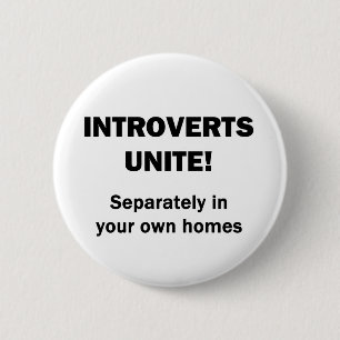 Introverts vereinigen! button