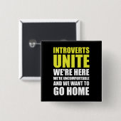 Introverts vereinigen button (Vorne & Hinten)