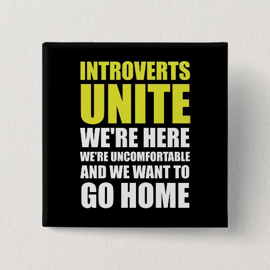 Introverts vereinigen button (Vorderseite)
