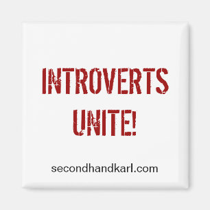 INTROVERTS VEREINIGEN! Quadratischer Magnet