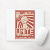 Introverts vereinigen separat in Ihren eigenen Mousepad (Mit Mouse)
