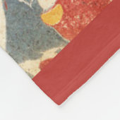 INTRUDER Frosch und Fairies unter der Magie des ro Fleecedecke (Ecke)