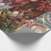 INTRUDER Frosch und Fairies unter der Magie des ro Geschenkpapier (Ecke)