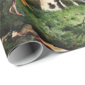 INTRUDER Frosch und Fairies unter der Magie des ro Geschenkpapier (Rolleneckpunkt)