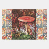 INTRUDER Frosch und Fairies unter der Magie des ro Geschenkpapier Set (Vorderseite)