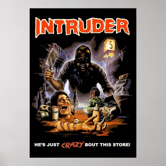 Intruder Poster (Vorne)