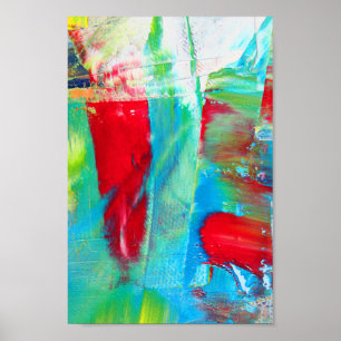 Intuition - Abstrakte Malerei Poster