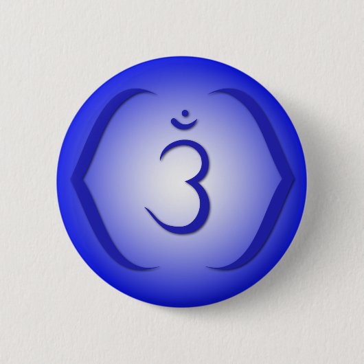 Intuition Chakra - Ajna Button (Vorderseite)