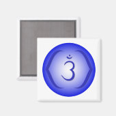 Intuition Chakra - Ajna Magnet (Vorderseite/Rückseite)
