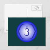 Intuition Chakra - Ajna Postkarte (Vorne/Hinten)