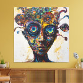 Intuition Leinwanddruck (Insitu (Wohnzimmer))