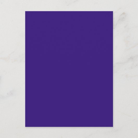 Intuitiv idealistisch blaue Farbe Postkarte (Vorderseite)