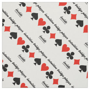 intuitiver Bridge-Player innerhalb von vier Card-A Stoff