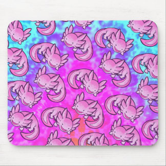 Inugami Pink Axolotl Mousepad