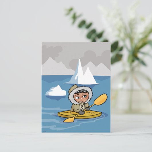 Inuit Coeptis Postkarte (Stehend Vorderseite)