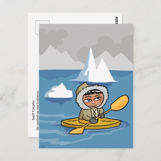 Inuit Coeptis Postkarte (Vorne/Hinten)